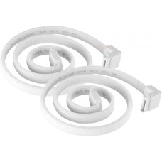 Cablexpert SATA III 0.3m x2  White